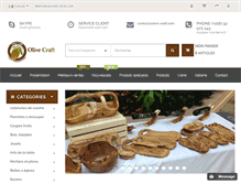 Tablet Screenshot of olive-craft.com